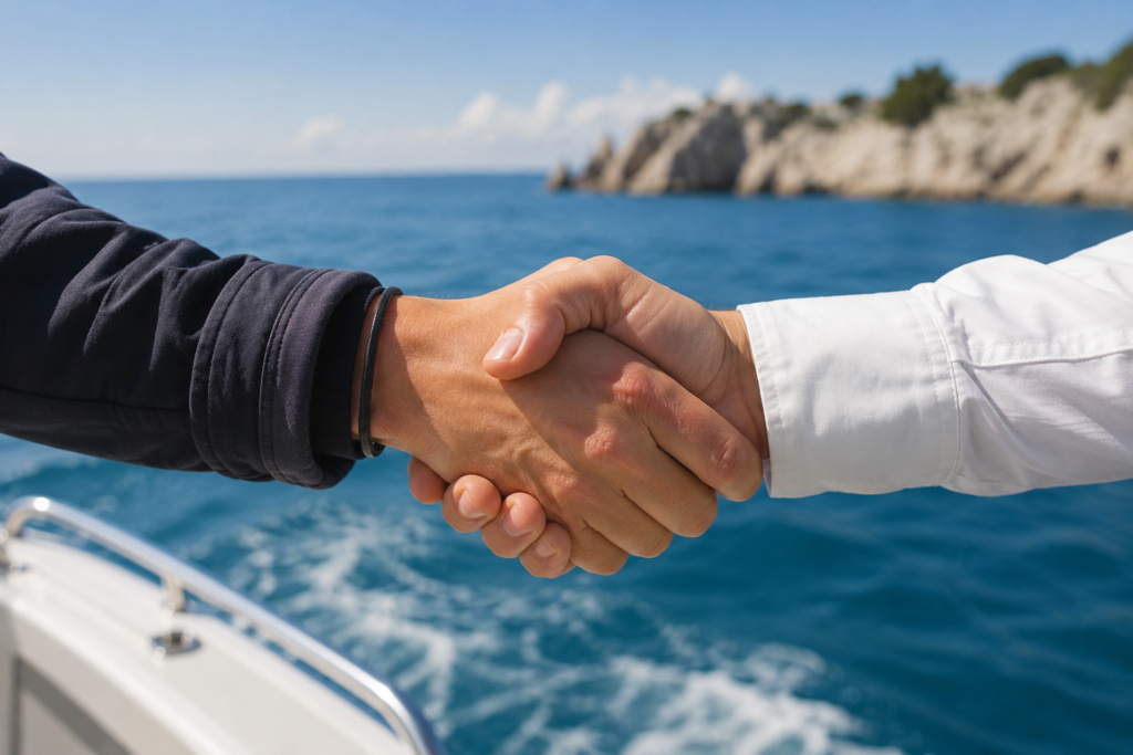 Fidéliser les élèves d'un bateau-école grâce à une expérience client de qualité